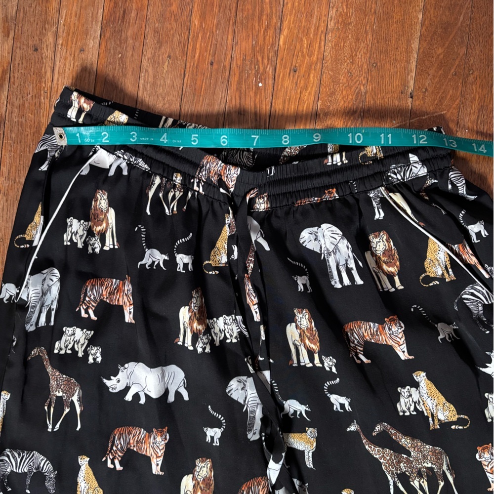 Banana Republic Satin Safari Pajama Set size small - Picture 4 of 6